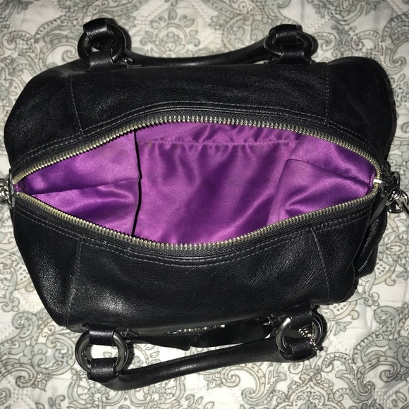 Coach Black Satchel Bag - Picture 4 of 4